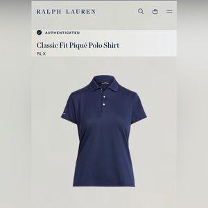 Ralph lauren RLX Classic Fit Piqué Polo Shirt